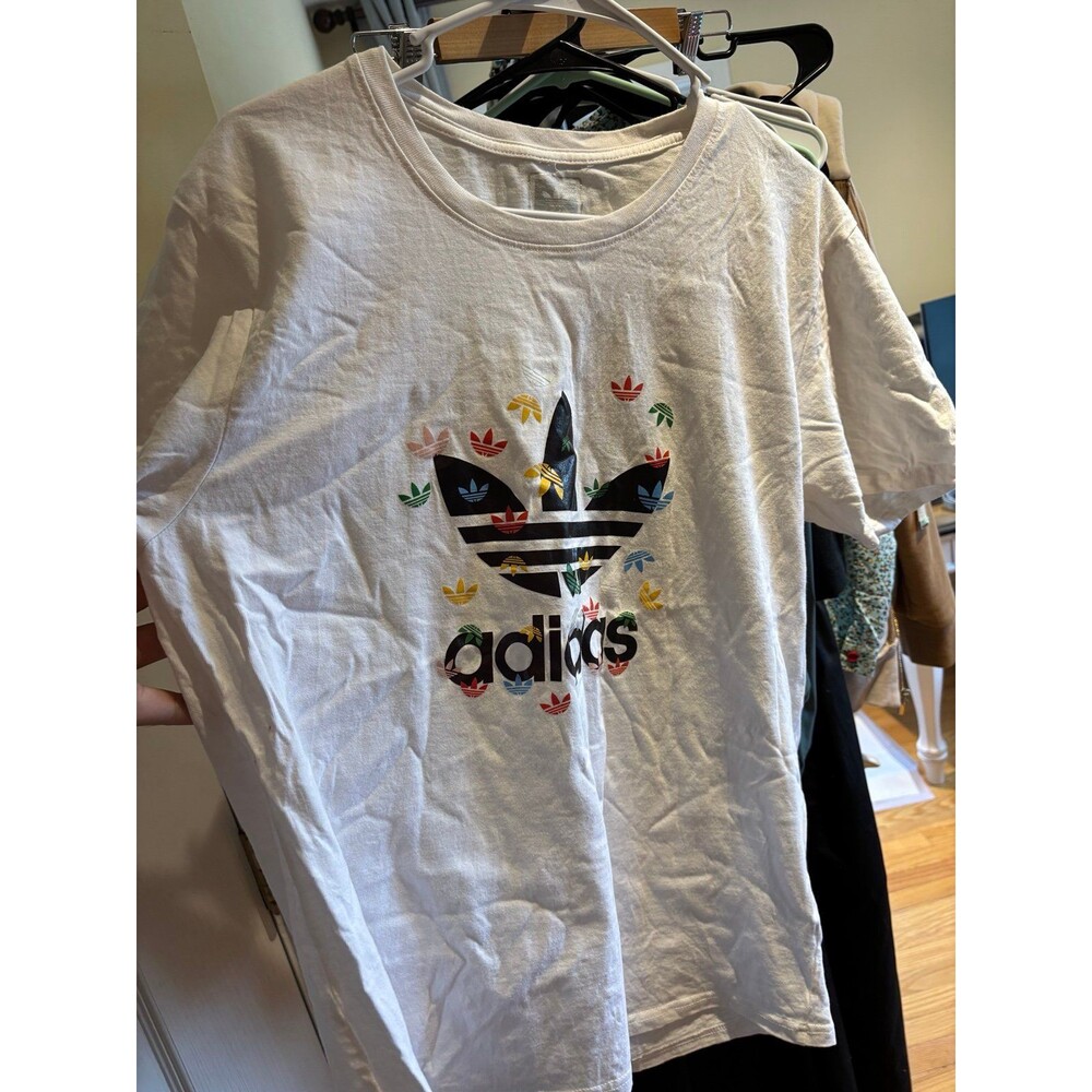 Adidas men top XL size white